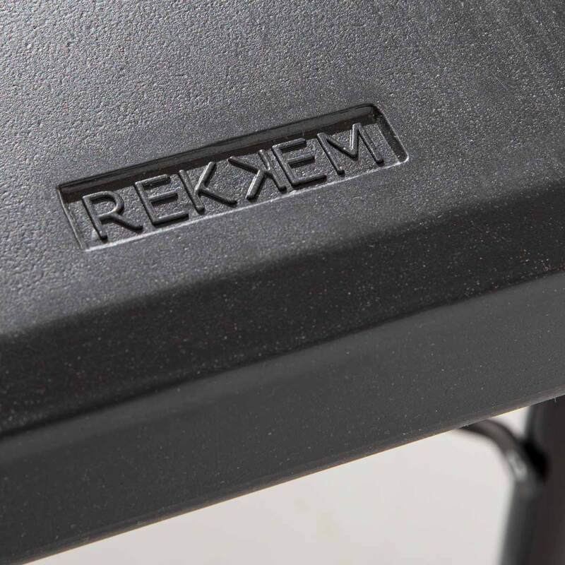 Klapptisch schwarz rund 150 cm aus HDPE – 8 Sitzplätze