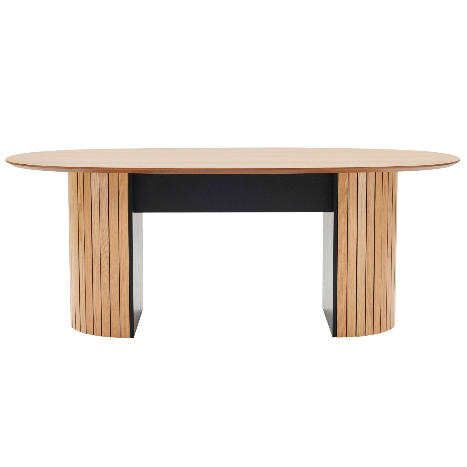 Esstisch mit FSC®-Eichenfurnier-MDF-Platte für 10 Personen