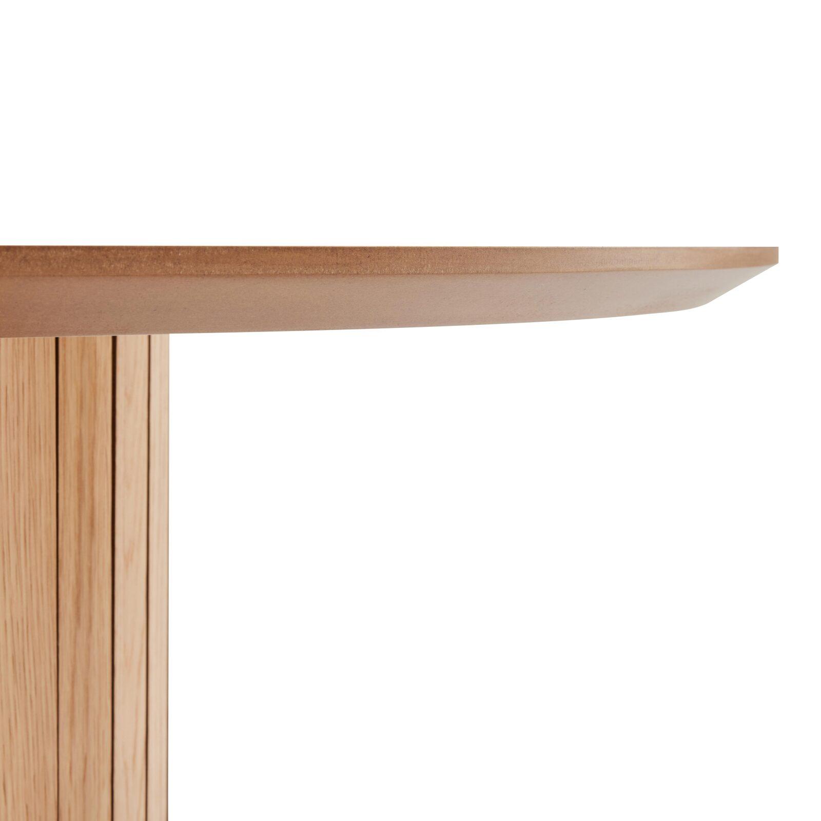 Esstisch mit FSC®-Eichenfurnier-MDF-Platte für 10 Personen