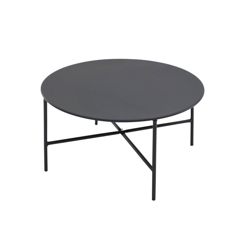 4-Sitzer-Gartenmöbel aus Metall mit 1 Sofa, 2 Sesseln und Couchtisch