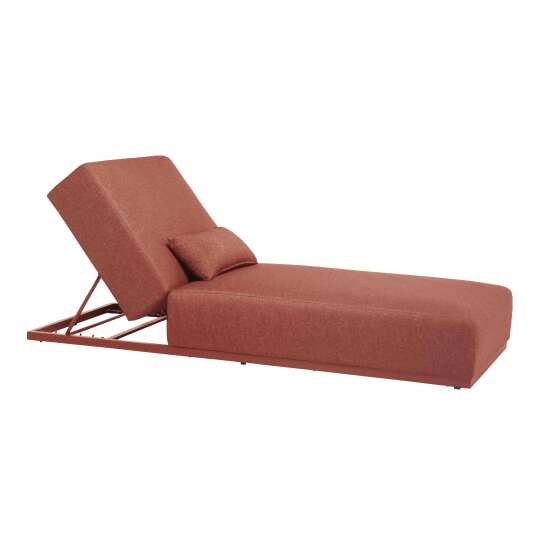 Sonnenliegestuhl mit verstellbarem Kissen