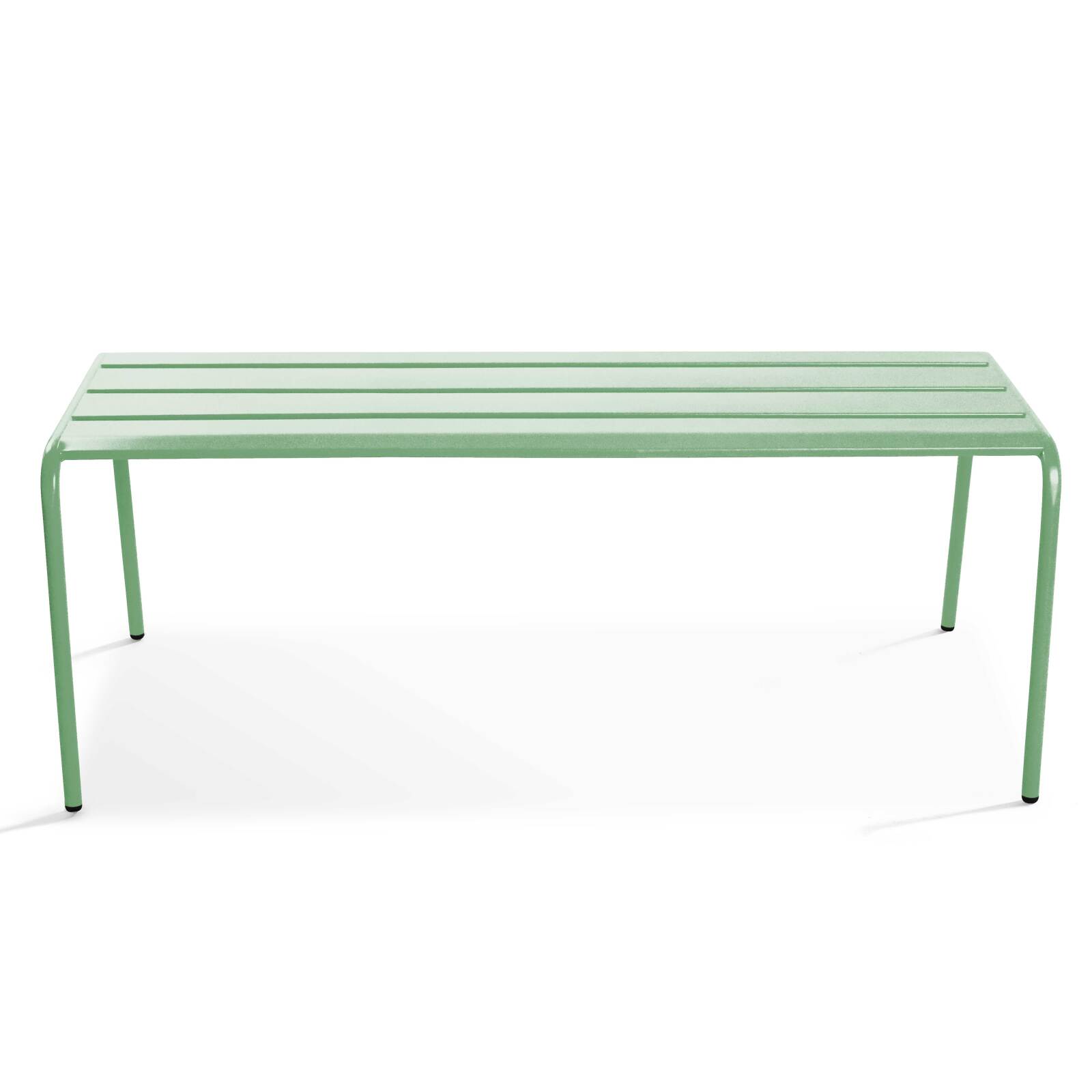 Gartenbank aus thermolackiertem Stahl