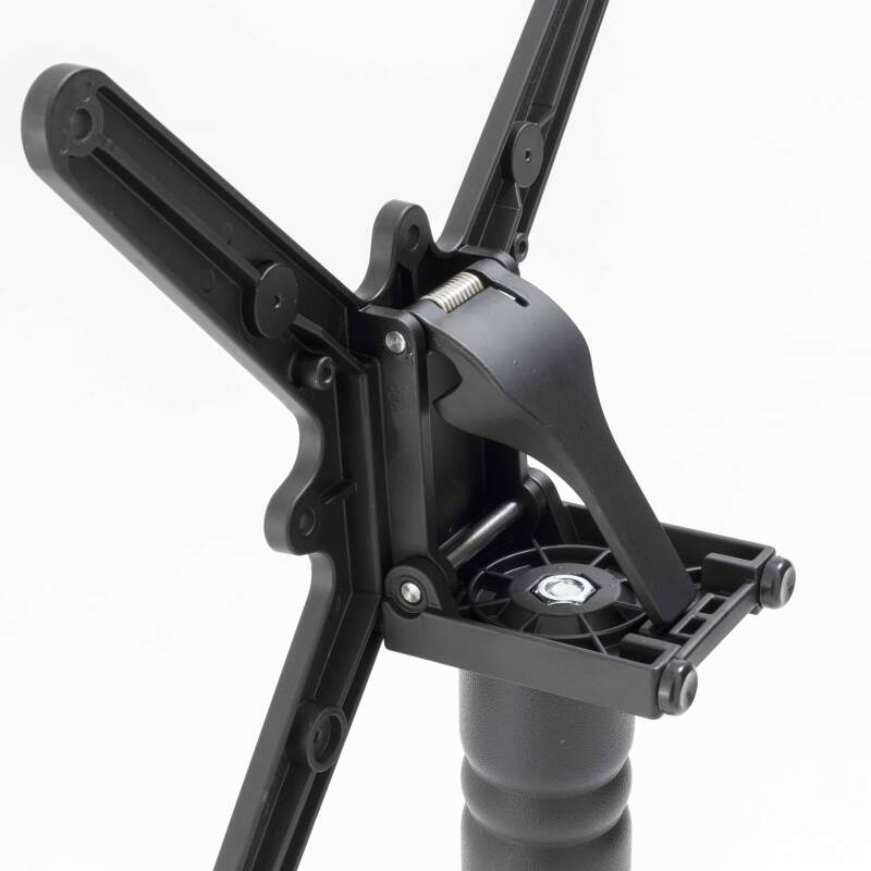 Terrassentisch ⌀60 cm, laminiert und 2 Bistrostühle aus Aluminium und synthetischem Rattan