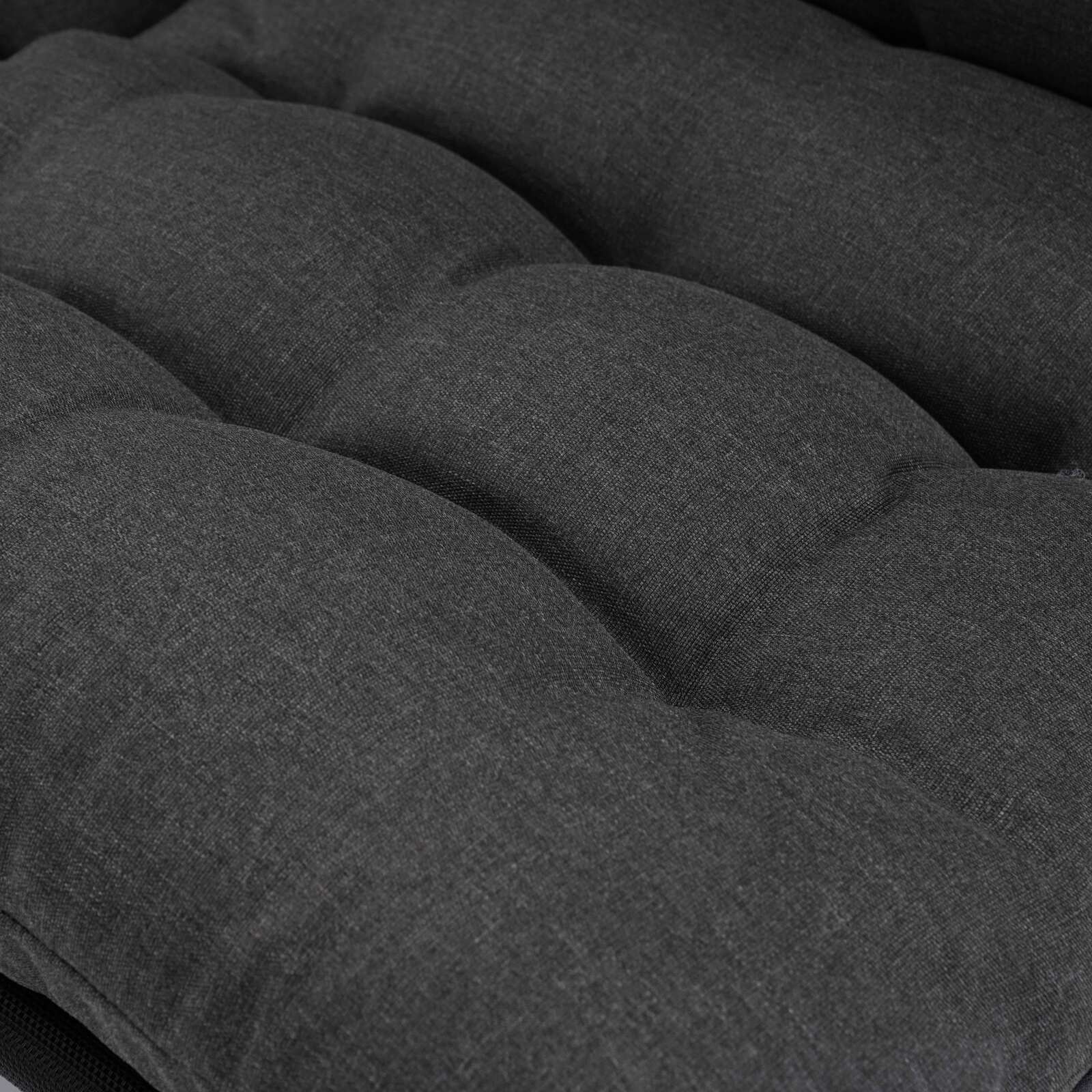 4-Sitzer-Gartenmöbel aus Metall mit 1 Sofa, 2 Sesseln und Couchtisch