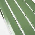 Gartenbank aus thermolackiertem Stahl
