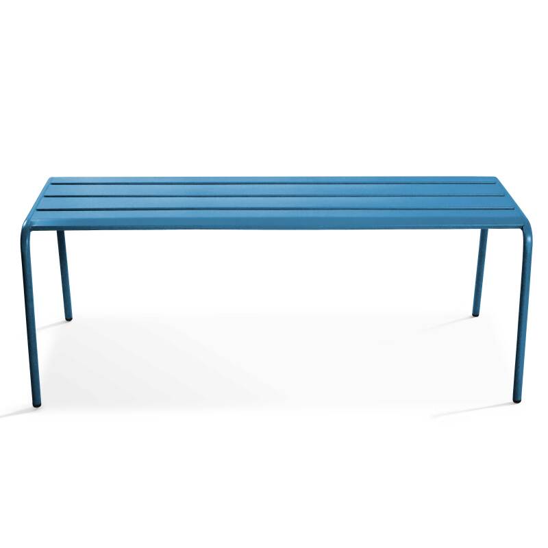 Gartenbank aus thermolackiertem Stahl
