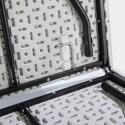 Rechteckiger Klapptisch 180 cm aus HDPE - 8 Plätze