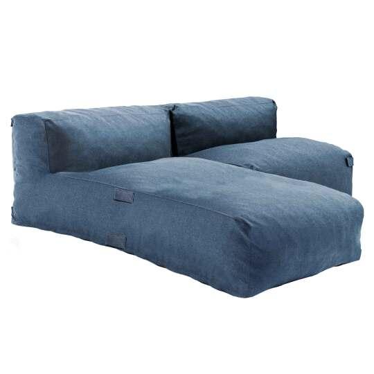Modulare Gartenmöbel mit 1 Sessel und 1 Chaiselongue