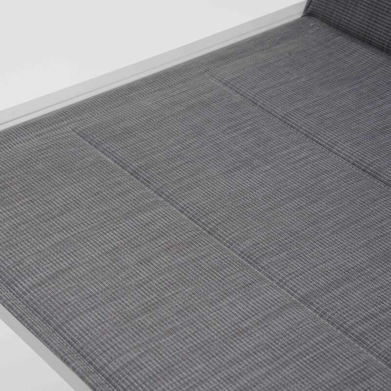 4-Sitzer-Gartenmöbel aus Aluminium mit 1 Sofa, 2 Sesseln und Couchtisch (3/7)