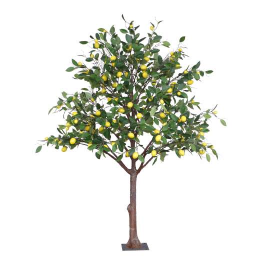 Künstlicher Zitronenbaum, Höhe 200 cm