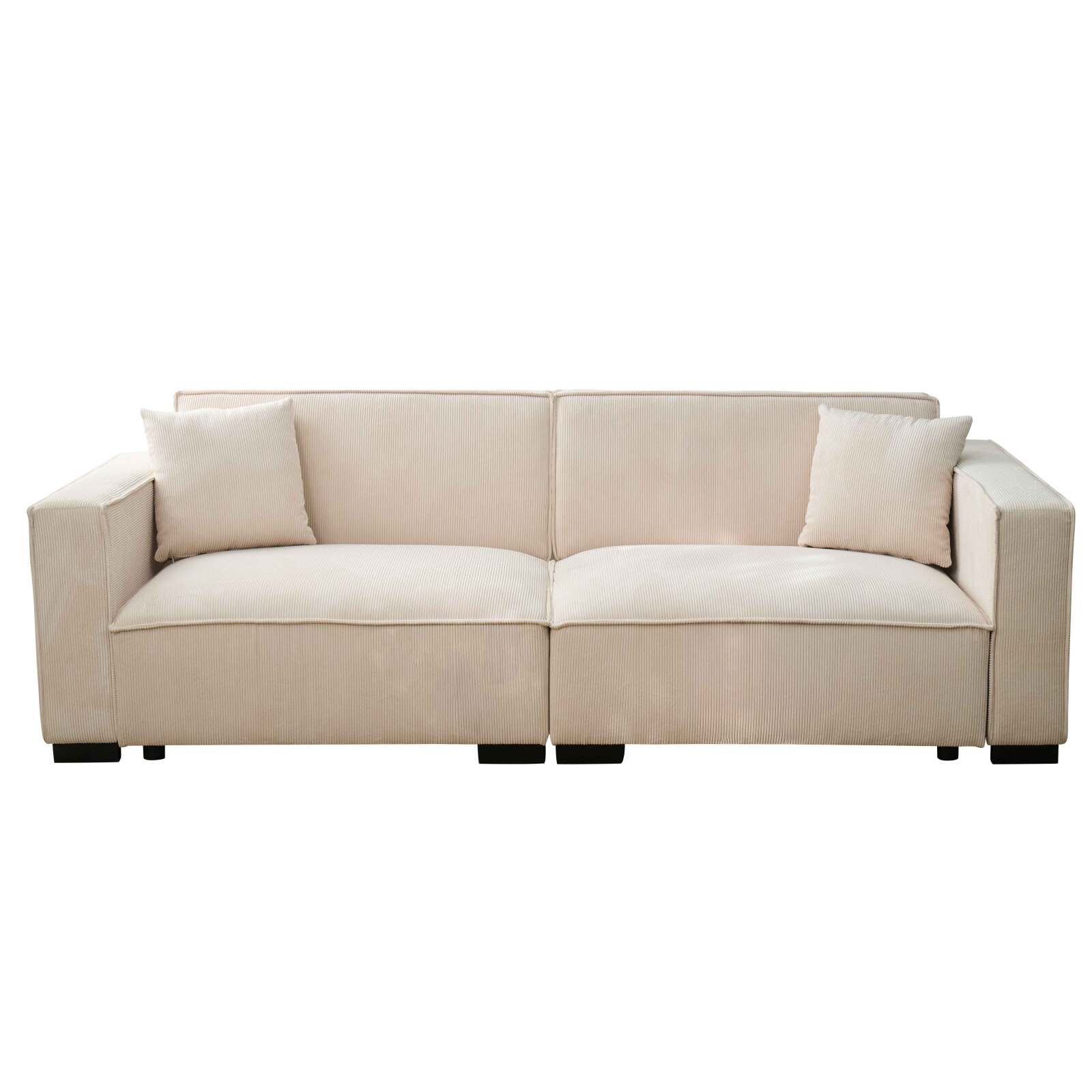 3-Sitzer-Sofa aus geradem Cord 3-Sitzer-Sofa aus geradem Cord