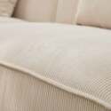 3-Sitzer-Sofa aus geradem Cord
