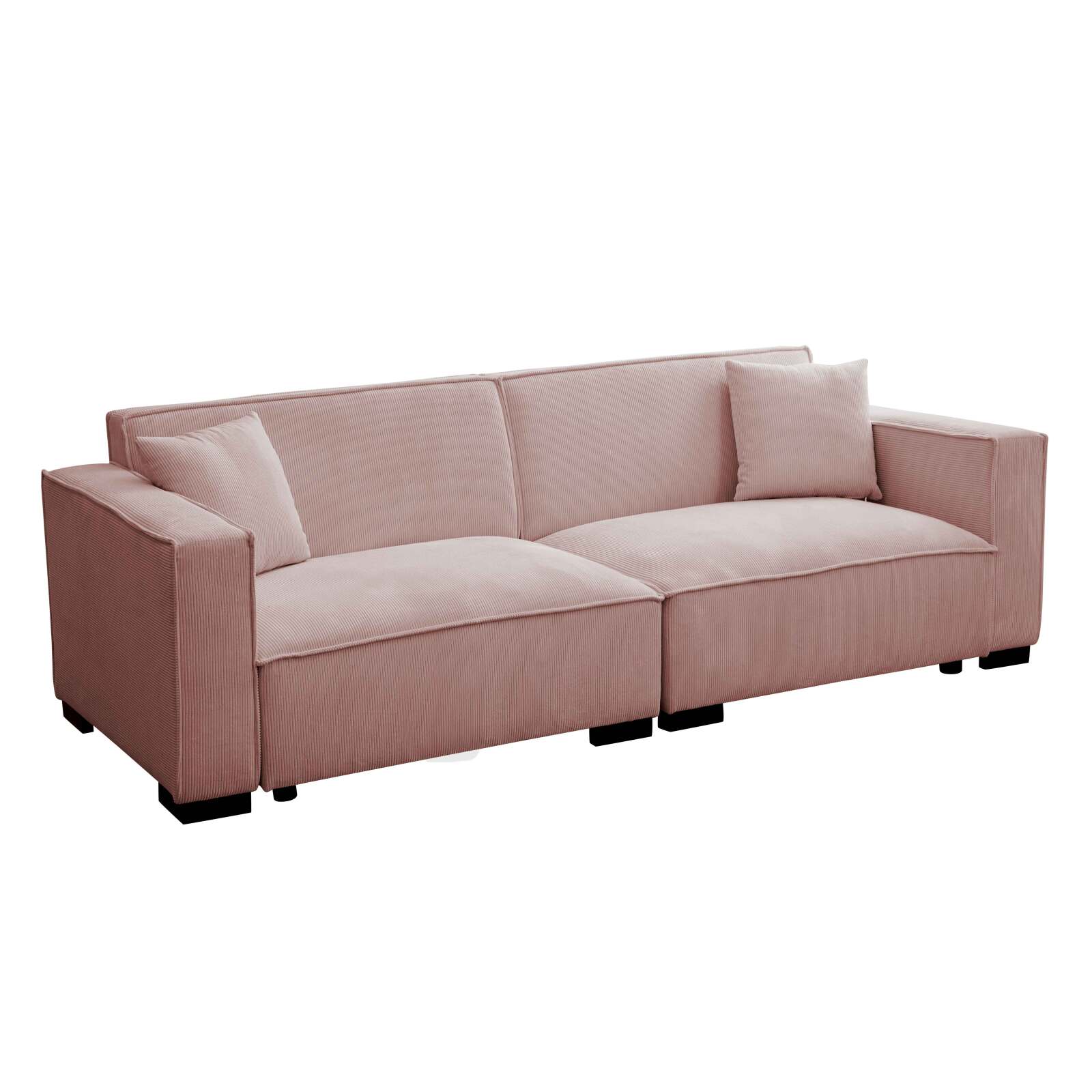 3-Sitzer-Sofa aus geradem Cord