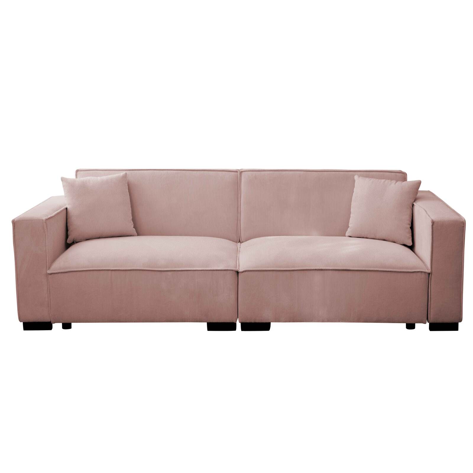 3-Sitzer-Sofa aus geradem Cord