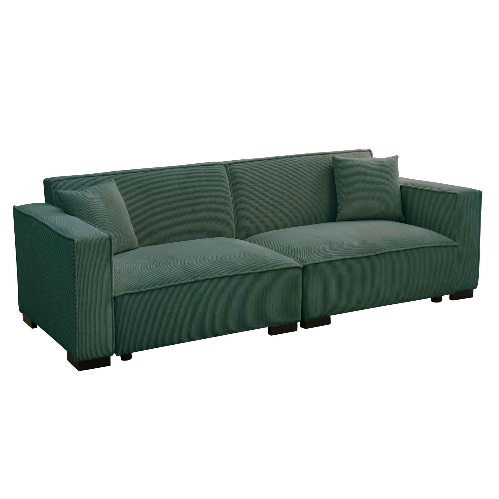 3-Sitzer-Sofa aus geradem Cord