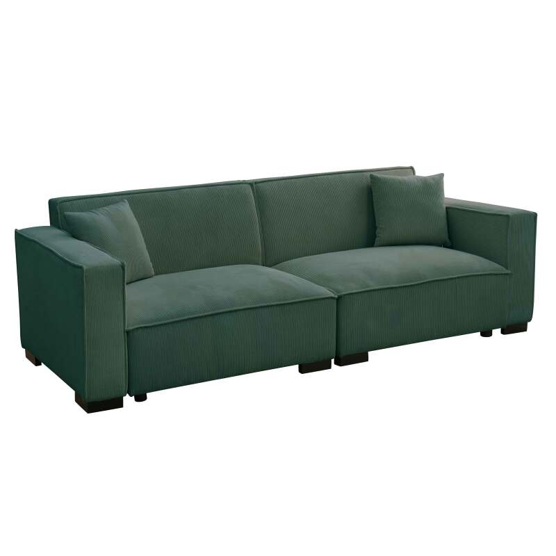 3-Sitzer-Sofa aus geradem Cord