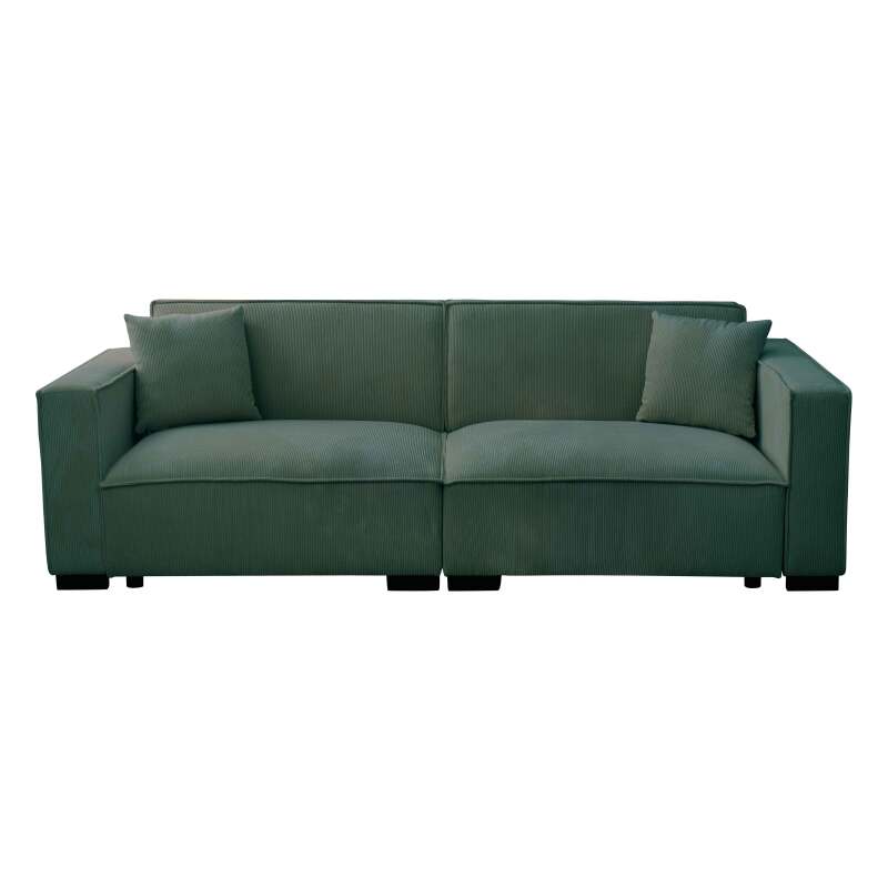 3-Sitzer-Sofa aus geradem Cord