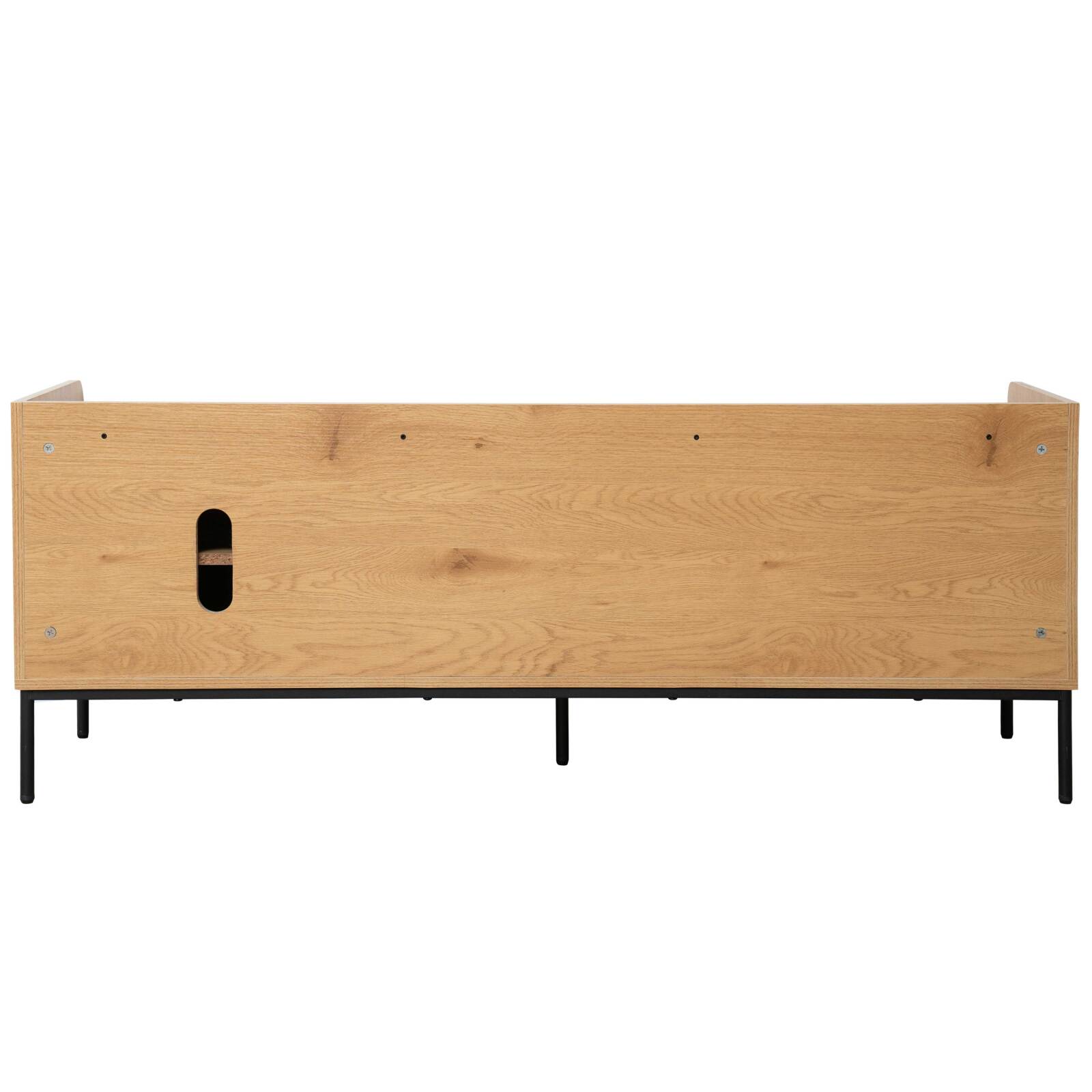 TV-Schrank aus Stahl und MDF mit Melamindekor 150 cm TV-Schrank aus Stahl und MDF mit Melamindekor 150 cm
