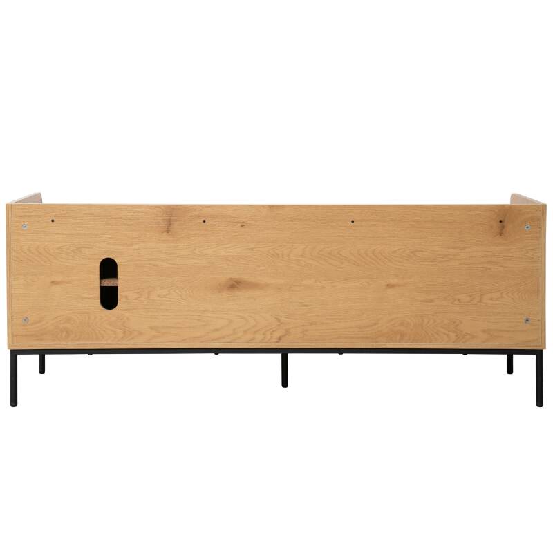 TV-Schrank aus Stahl und MDF mit Melamindekor 150 cm