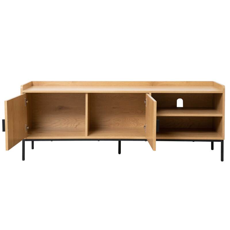 TV-Schrank aus Stahl und MDF mit Melamindekor 150 cm