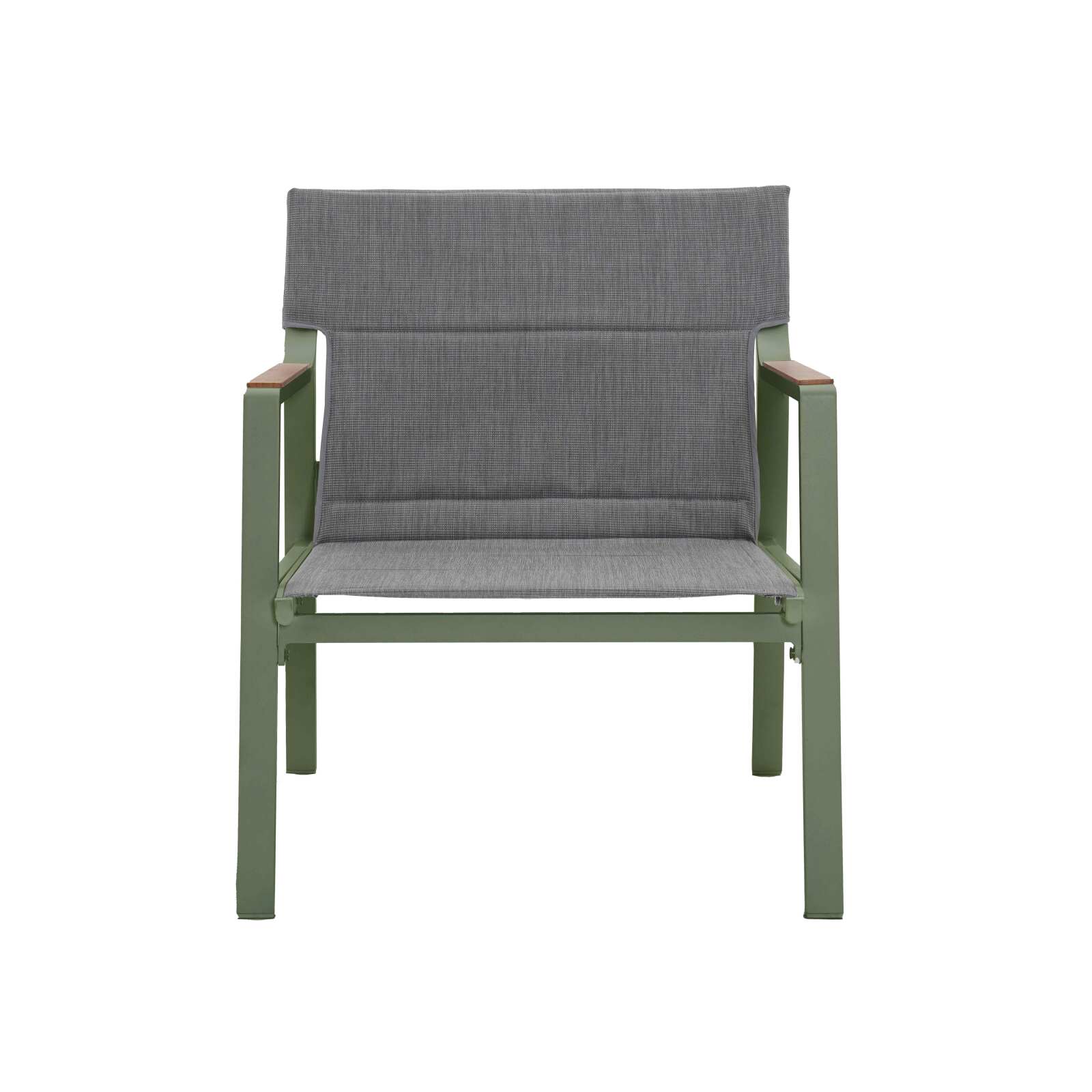 4-Sitzer-Gartenmöbel aus Aluminium mit 1 Sofa, 2 Sesseln und Couchtisch