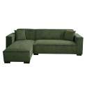 Sofa mit linker Chaiselongue, 3-Sitzer, aus Stoff