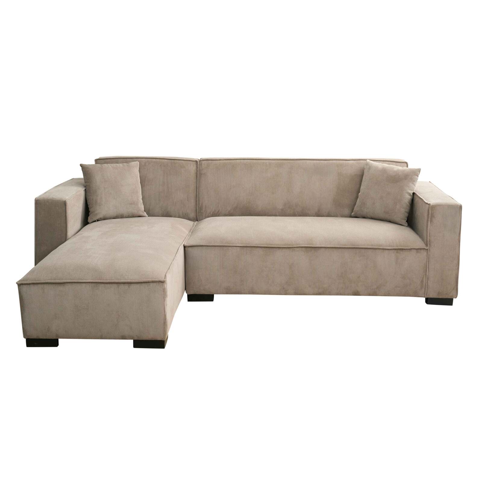 Sofa mit linker Chaiselongue, 3-Sitzer, aus Stoff Sofa mit linker Chaiselongue, 3-Sitzer, aus Stoff