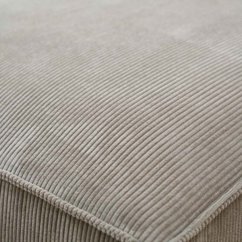 Sofa mit linker Chaiselongue, 3-Sitzer, aus Stoff