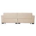 Sofa mit linker Chaiselongue, 3-Sitzer, aus Stoff