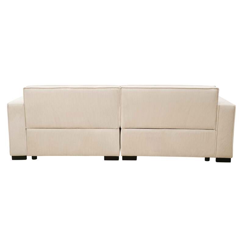 Sofa mit linker Chaiselongue, 3-Sitzer, aus Stoff (5/8)