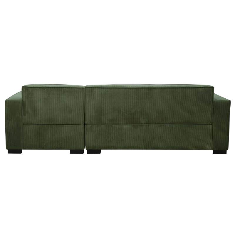 Sofa mit linker Chaiselongue, 3-Sitzer, aus Stoff