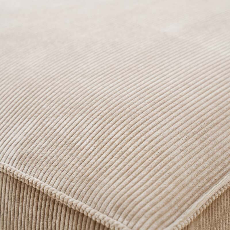 Sofa mit gerader Chaiselongue aus Stoff für 3 Plätze (6/8)