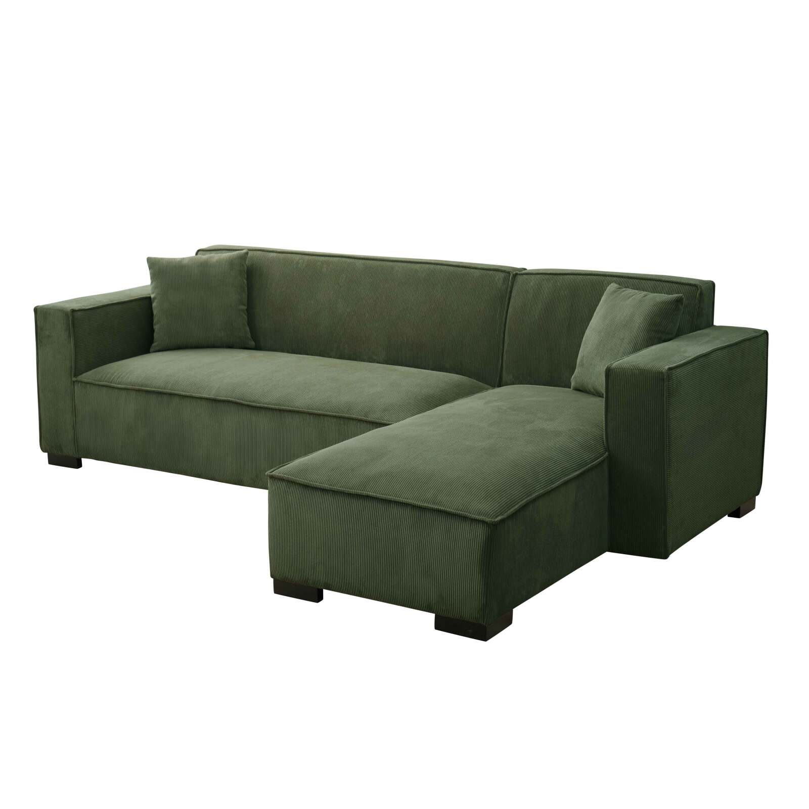 Sofa mit gerader Chaiselongue aus Stoff für 3 Plätze Sofa mit gerader Chaiselongue aus Stoff für 3 Plätze