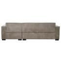 Sofa mit gerader Chaiselongue aus Stoff für 3 Plätze