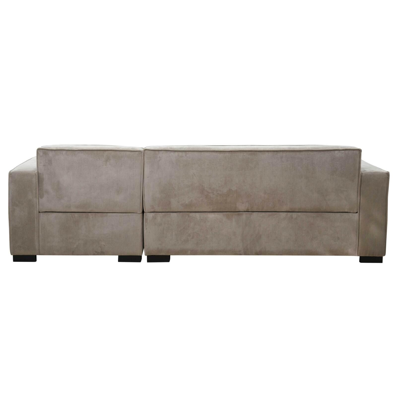 Sofa mit gerader Chaiselongue aus Stoff für 3 Plätze Sofa mit gerader Chaiselongue aus Stoff für 3 Plätze