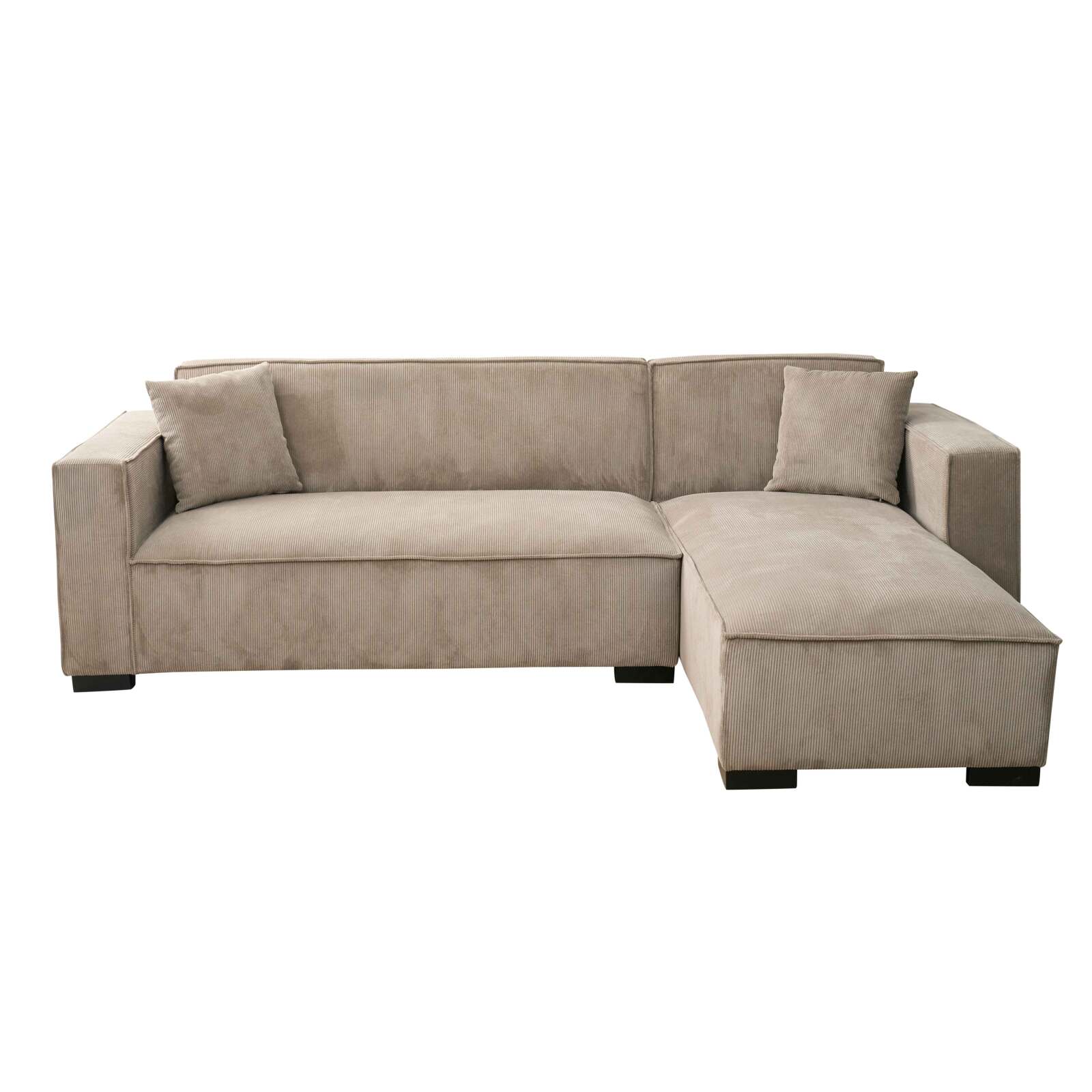 Sofa mit gerader Chaiselongue aus Stoff für 3 Plätze Sofa mit gerader Chaiselongue aus Stoff für 3 Plätze