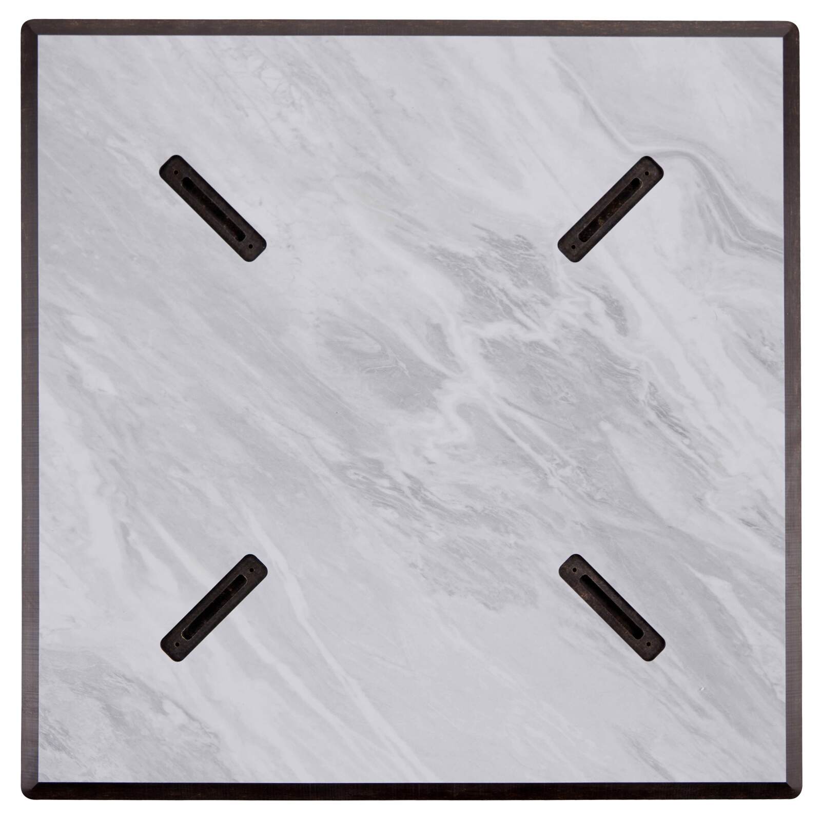 Esstisch 70 x 70 cm aus HPL mit Melaminbeschichtung