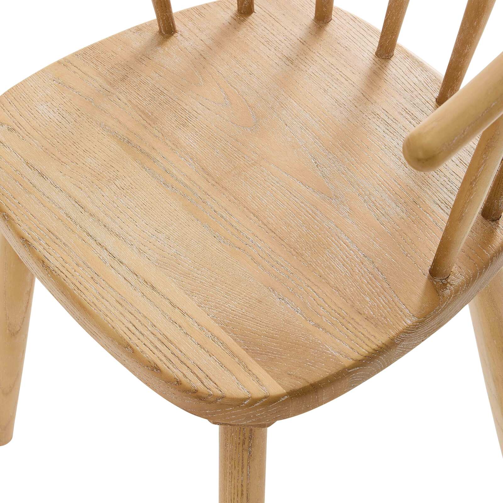 Set mit 2 Stühlen aus Ulmenholz