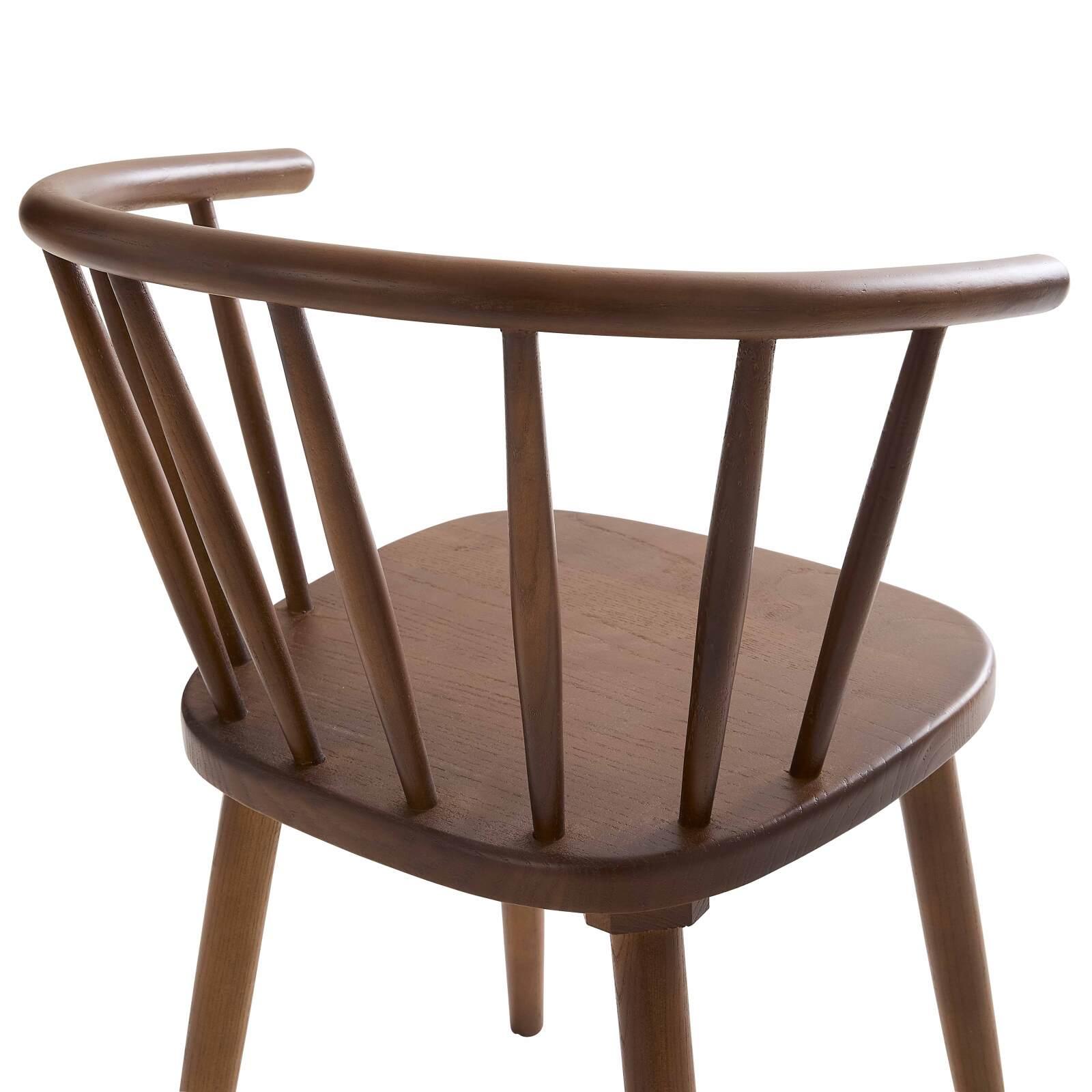 Set mit 2 Stühlen aus Ulmenholz