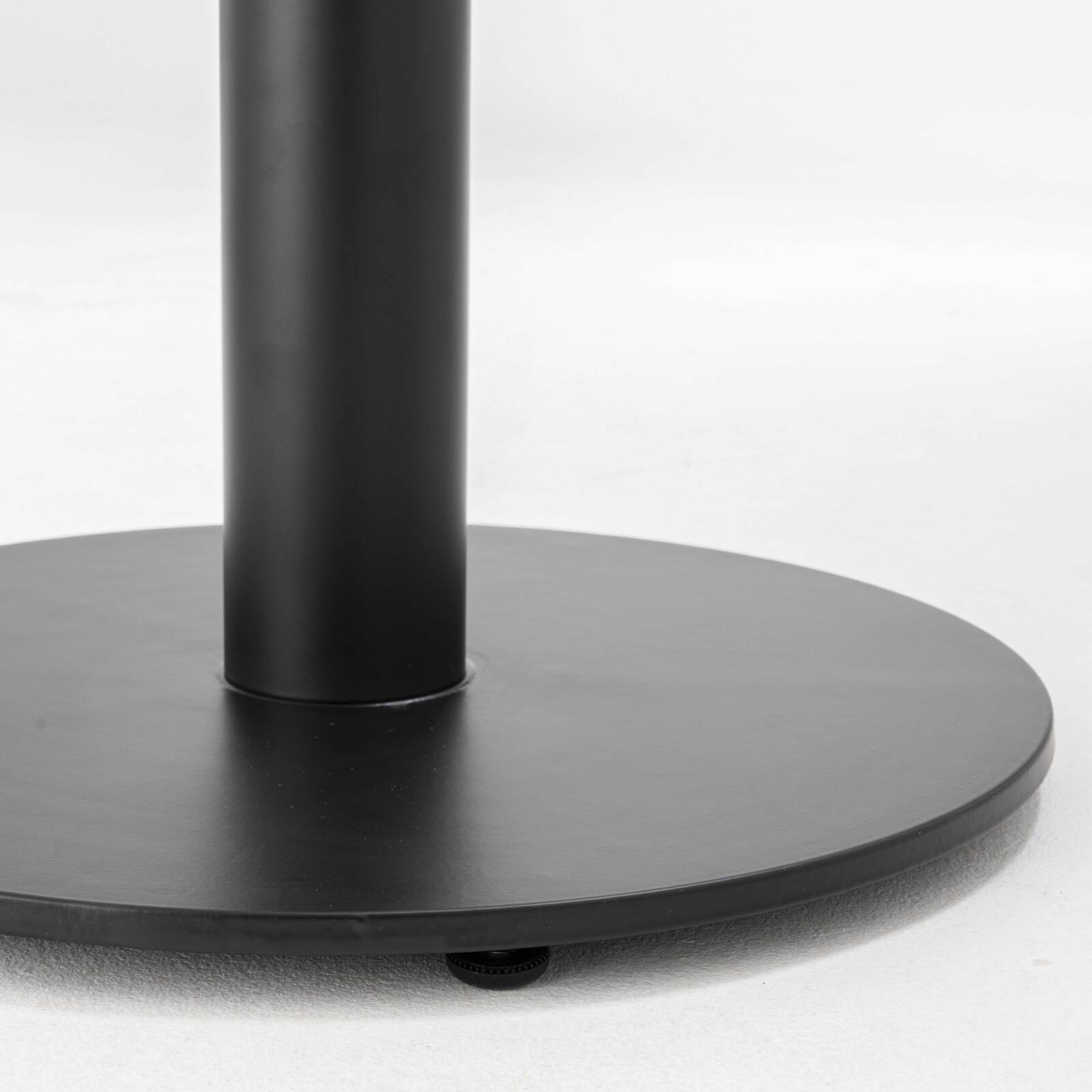 Esstisch hoch rund Ø60 cm aus Spanplatte mit Melaminbeschichtung