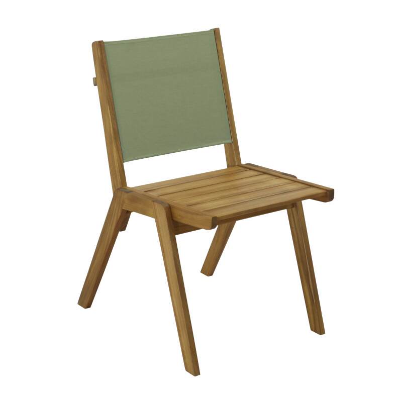 Quadratischer Gartentisch 67 x 80 x 76 cm aus FSC®-Eukalyptusholz und 2 Stühlen
