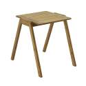 Quadratischer Gartentisch 67 x 80 x 76 cm aus FSC®-Eukalyptusholz