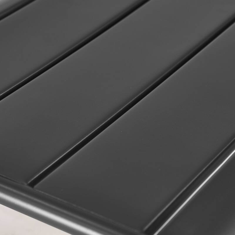 Niedriger Metallsessel (6/7)