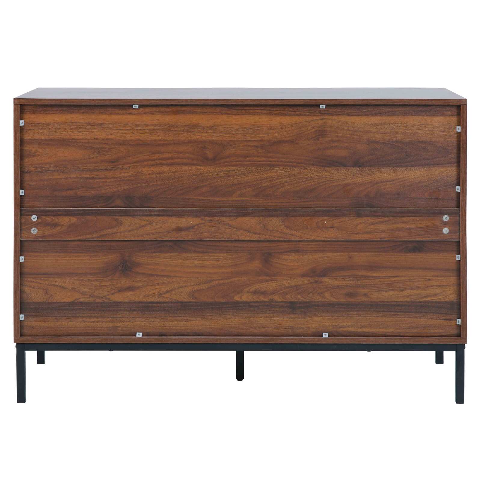 Kommode mit 6 Schubladen in MDF-Melamindekor 112 cm