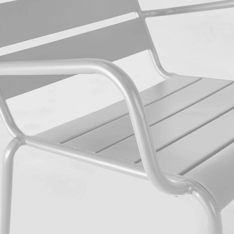 Niedriger Metallsessel (5/6)