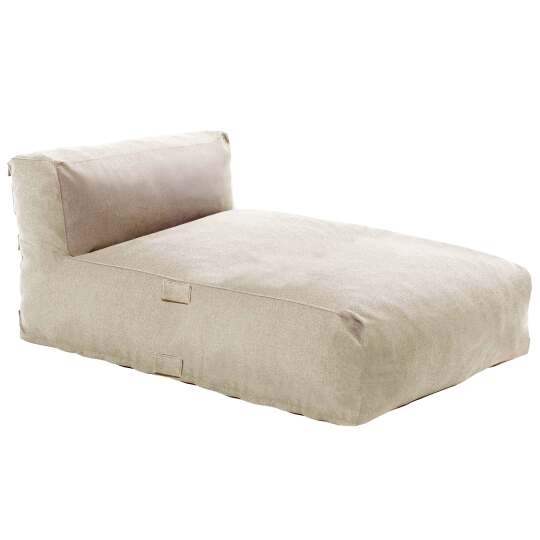 Chaiselongue für modulare Gartenmöbel