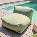 Modulare Gartenmöbel mit 5 Sesseln und 1 Chaiselongue 