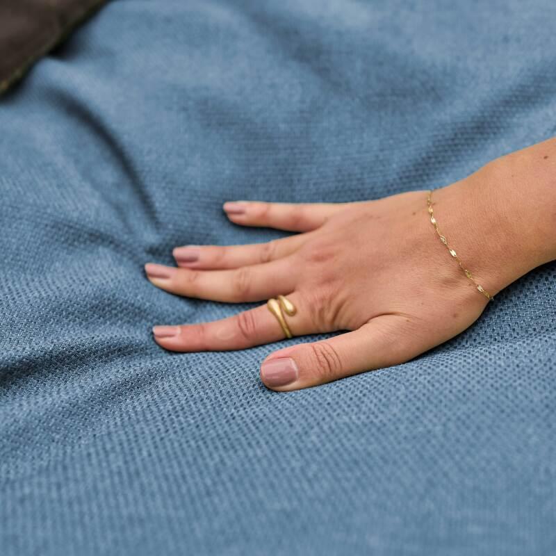 Hocker für modulares Outdoor-Sofa