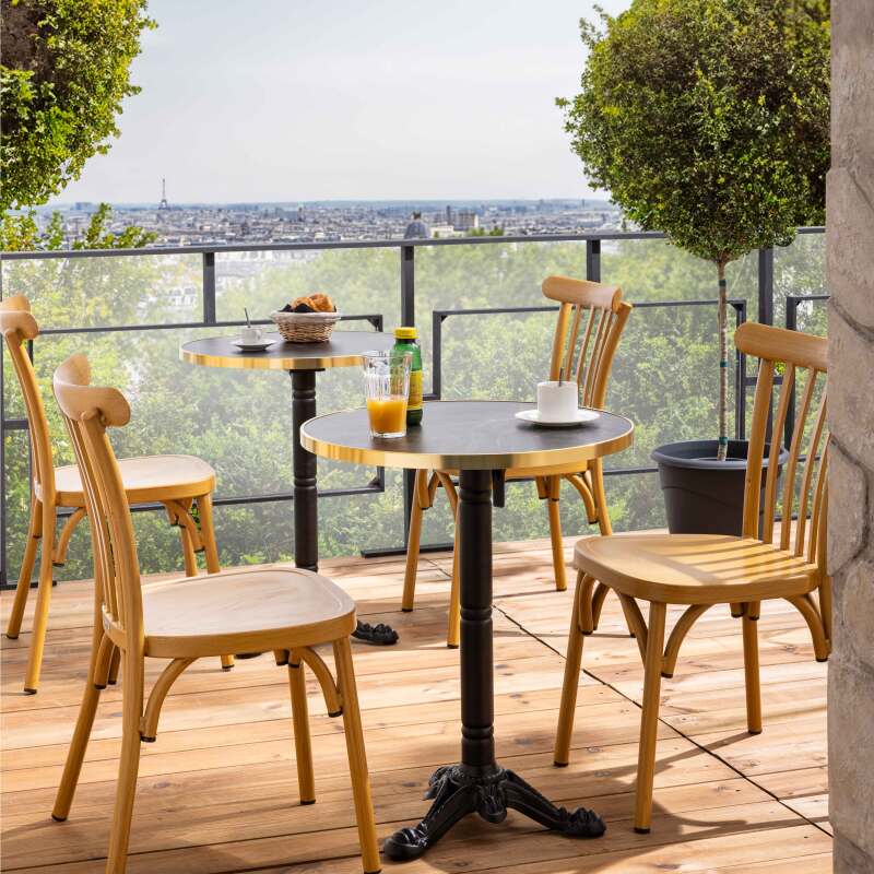 Terrassenstuhl aus Aluminium (2/7)