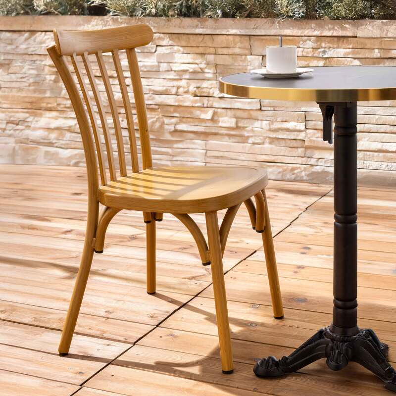 Terrassenstuhl aus Aluminium (3/7)